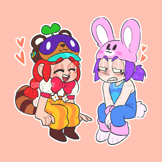 Tanuki Jessie + Bunny Penny~